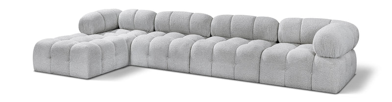Ames - 5 Piece Fabric Modular Sectional