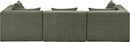 Stellar - 3 Piece 114" Upholstered Modular Sofa