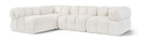Orin - Fabric Velvet 4 Piece Modular Sectional