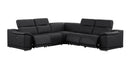 2679 - 5-Piece L-Shaped Power Reclining Sectional In Genuine Leather (3 Recliners)