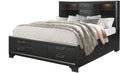 Jordyn - 5 Piece Queen Bedroom Set - Gray