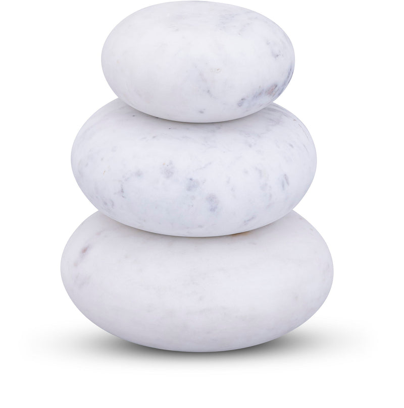 Pumpkin - 3 Piece Marble Decorative Object