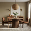 Velora - Upholstered Dining Chair (Set of 2) - Brown Base