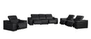 9762 - 7-Piece Modular Power Reclining Sofa, Loveseat And Chair Set With 5 Power Recliners In