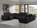 2679 - 8-Piece U-Shaped Power Reclining Sectional In Genuine Leather (4 Recliners)