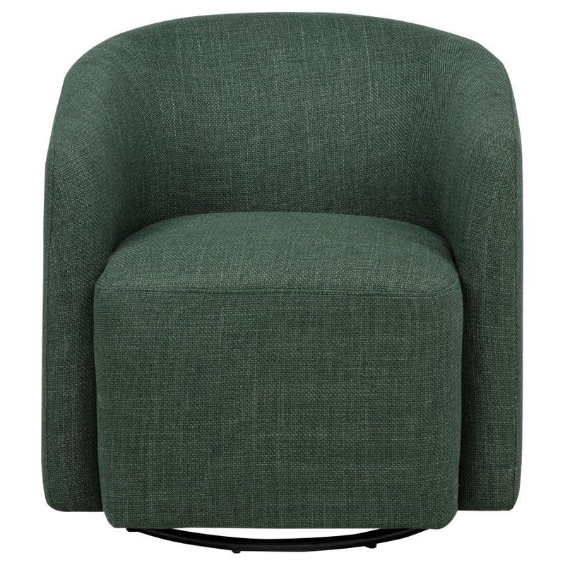 Mossbrook - Fabric Upholstered Swivel Accent Chair