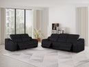 1116 - 5-Piece Modular Power Reclining Sofa And Loveseat Set In With 4 Power Recliners & Power Headrests