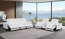 1246 - Modular Power Triple Reclining Sofa And Console Loveseat Set With Power Headrests