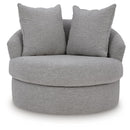 UrbanCrest - Swivel Accent Chair - Pewter