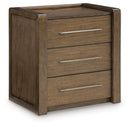 Marxmore - Three Drawer Night Stand - Brown