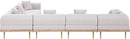 Laguna - 6 Piece 142" Outdoor Patio Modular Sectional