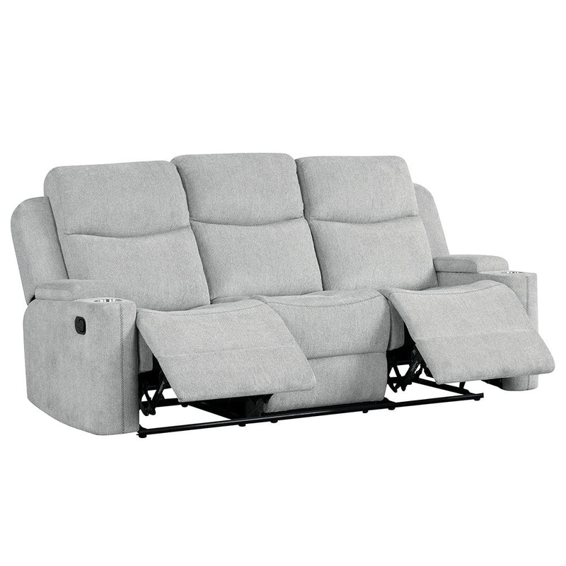 Galya - Motion Sofa - Light Gray Chenille