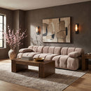 Orin - Velvet 3 Piece Modular Sofa