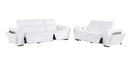 1224 - 5-Piece Modular Power Reclining Sofa And Loveseat Set In With 4 Power Recliners & Power Headrests