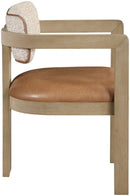 Ravina - Upholstered Dining Chair With Stained Natural Base (Set of 2)