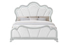 Aria - Queen Bed With LED - Silver