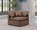 Indulge - Faux Leather Corner Chair