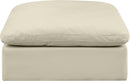 Comfy - Faux Leather Ottoman