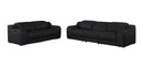 1116 - 5-Piece Modular Power Reclining Sofa And Loveseat Set In With 4 Power Recliners & Power Headrests