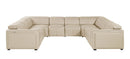 1224 - 8-Piece U-Shaped Sectional Sofa In With 4 Power Recliners & Power Headrests