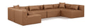 Cube - 6 Piece Modular Armless Sectional