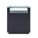 Nysa - 20" X 14" Accent Table - Mirrored & Faux Crystals