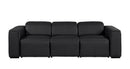 1224 - 3-Piece Modular Power Reclining Sofa In With 3 Power Recliners & Power Headrests