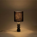 Paros - Base And Linen Textured Fabric Shade Table Lamp