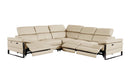 1246 - 5-Piece L-Shaped Modular Power Reclining Sectional With Power Headrests