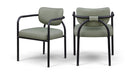 Serava - Vegan Leather Upholstered Dining Chair (Set of 2)