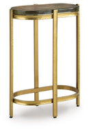 Porterville - Accent Table - Gold Finish