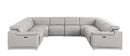 2679 - 8-Piece U-Shaped Power Reclining Sectional In Genuine Leather (4 Recliners)