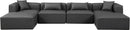 Cube - 6 Piece Modular Double Chaise Sectional
