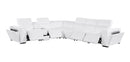 1224 - 7-Piece L-Shaped Sectional Sofa In With 4 Power Recliners & Power Headrests