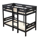 Ekko - Twin Over Twin Bunk Bed - Black