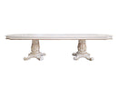 Vendome - 30" Dining Table With Pedestal Base - Antique Pearl