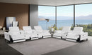 1246 - Modular Power Reclining Dual Console Sofa And Console Loveseat Set With Power Headrests