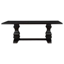 Parkins - Rectangular Dining Table - Rustic Espresso