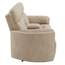 Elison - Motion Loveseat With Console & Storage