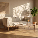 Gild - Aluminum Base And Genuine Marble Top Table - Bronze Finish