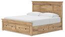 Makidern - Panel Storage Bed
