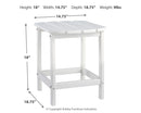 Sundown Treasure - Outdoor End Table