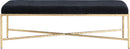 Valley - Bench With Gold Frame