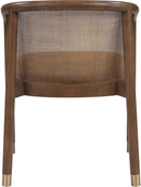 Sylvan - Vegan Leather Dining Chair (Set of 2) - Brown Frame