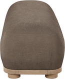 Calum - Bench - Light Brown Frame