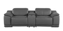 9762 - 3-Piece Modular Power Reclining Console Loveseat With 2 Power Recliners In