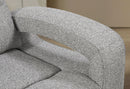 U6611 - Power Reclining Sofa With LED - Dark Gray
