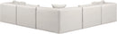 Cube - 5 Piece Modular Corner Sectional