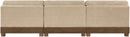 Turin - Chenille Fabric Upholstered Modular Sectional - Beige