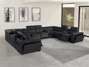 1224 - 12-Piece U-Shaped Sectional Sofa In With 4 Power Recliners & Power Headrests